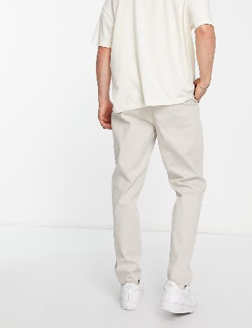 Set pantaloni ASOS, gri inchis/gri deschis