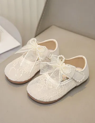 Pantofi Shein Kids, alb