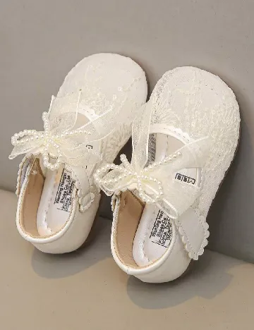 Pantofi Shein Kids, alb