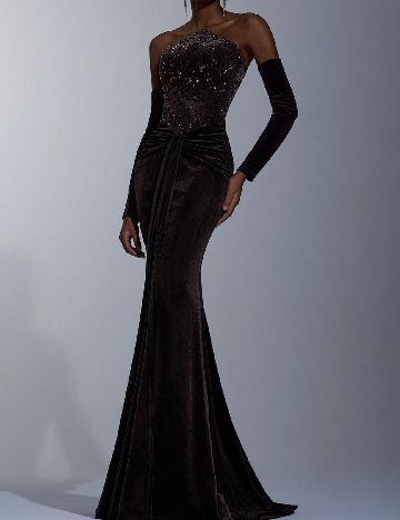 Rochie lunga SHEIN, maro