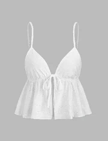 Top SHEIN, alb