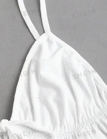 Top SHEIN, alb