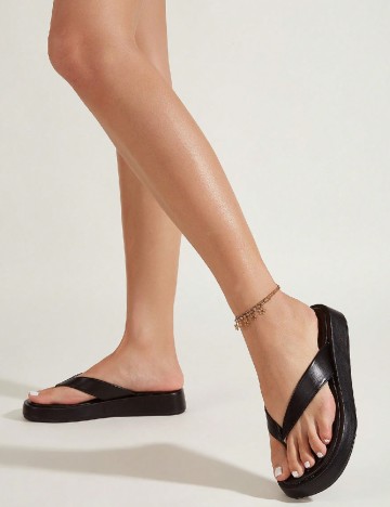 Slapi SHEIN, negru