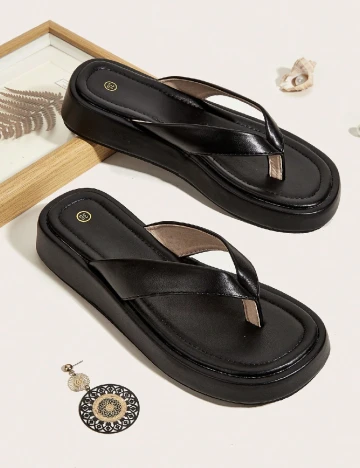 Slapi SHEIN, negru