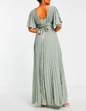 Rochie lunga ASOS, verde