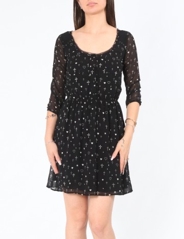 Rochie scurta Bershka, negru