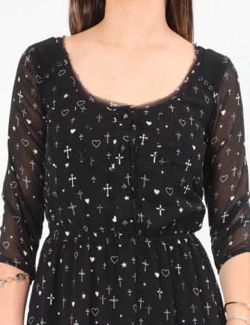 Rochie scurta Bershka, negru