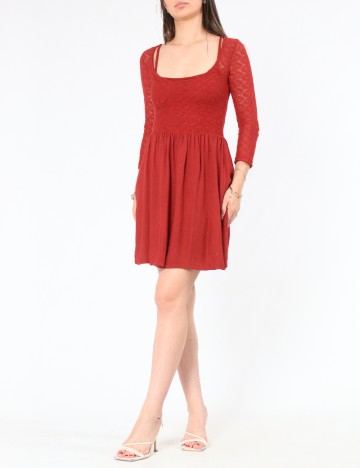 Rochie scurta Bershka, rosu
