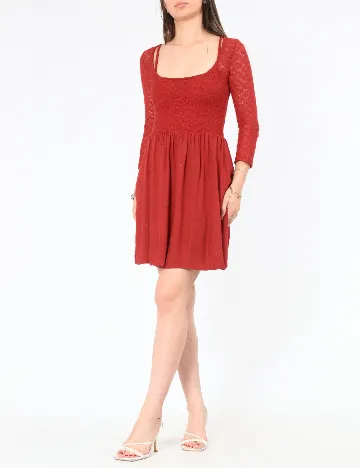 Rochie scurta Bershka, rosu