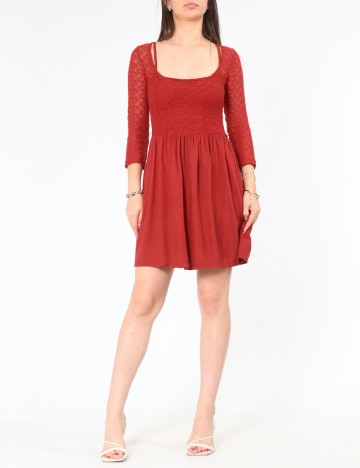 Rochie scurta Bershka, rosu
