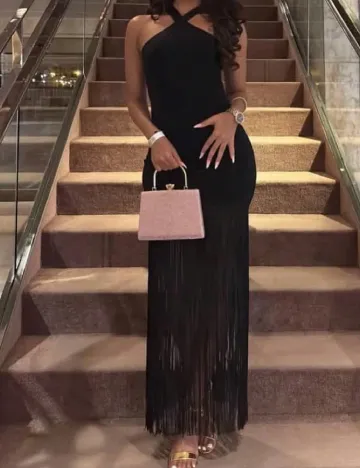 Rochie lunga SHEIN, negru