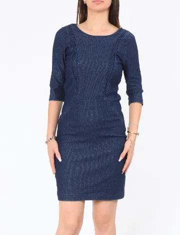 Rochie scurta Bershka, albastru