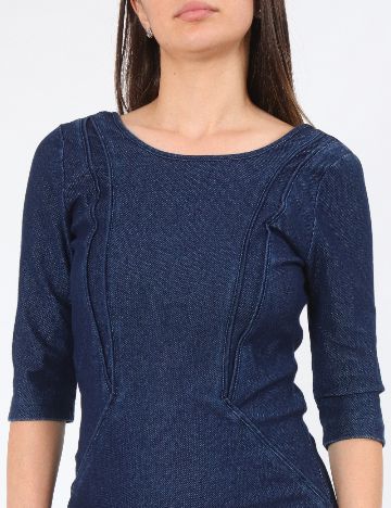 Rochie scurta Bershka, albastru