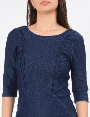 Rochie scurta Bershka, albastru