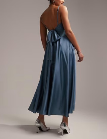 Rochie lunga ASOS, albastru