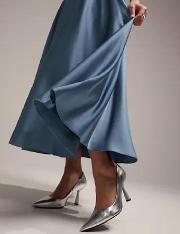 Rochie lunga ASOS, albastru