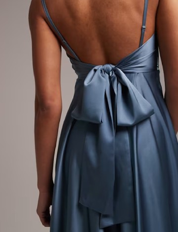 Rochie lunga ASOS, albastru