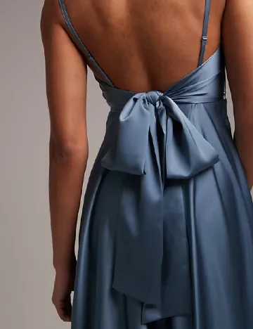 Rochie lunga ASOS, albastru