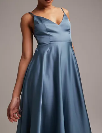 Rochie lunga ASOS, albastru
