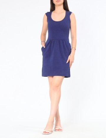 Rochie scurta Bershka, albastru