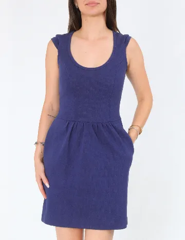 Rochie scurta Bershka, albastru