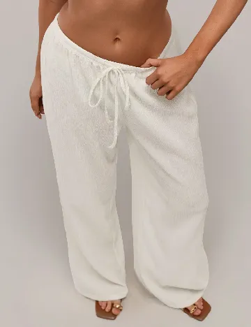 Pantaloni Forever 21, ecru