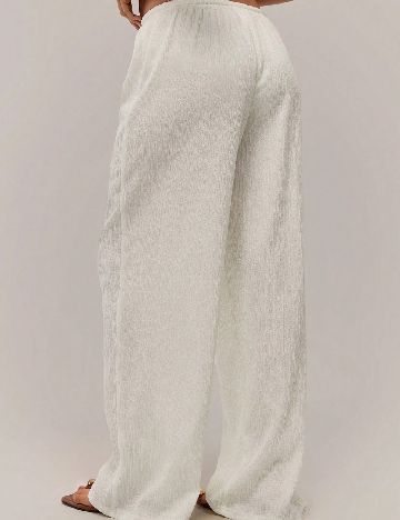 Pantaloni Forever 21, ecru