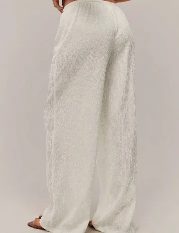 Pantaloni Forever 21, ecru