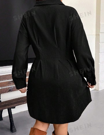 Rochie scurta SHEIN CURVE, negru