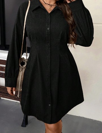 Rochie scurta SHEIN CURVE, negru