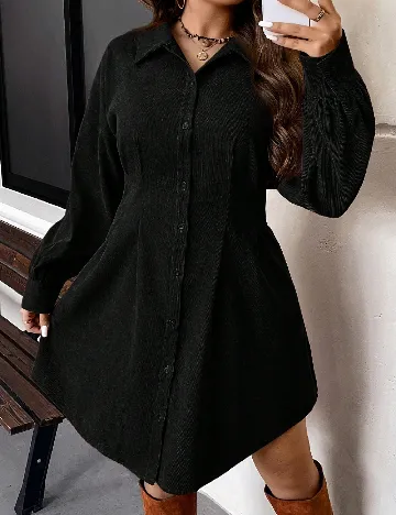 Rochie scurta SHEIN CURVE, negru