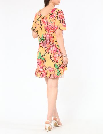 Rochie scurta Zara, mix culori