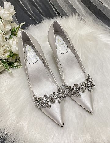 Pantofi SHEIN, alb
