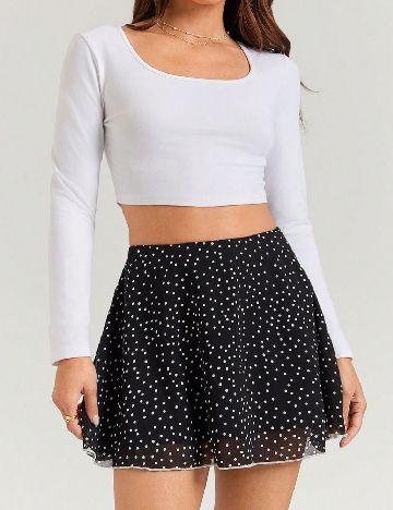 Fusta SHEIN, negru