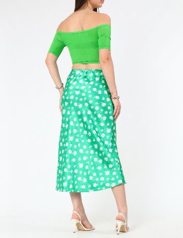 Top Zara, verde
