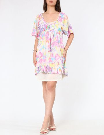 Rochie scurta Zara, mix culori