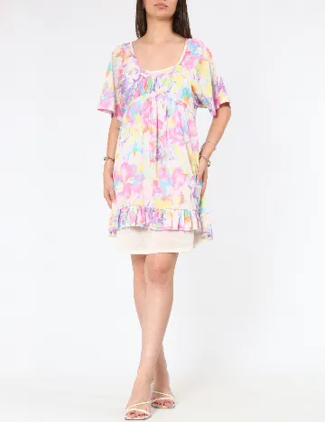 Rochie scurta Zara, mix culori