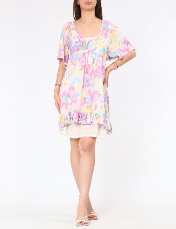 Rochie scurta Zara, mix culori