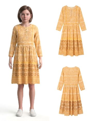 Rochie scurta Zara, galben