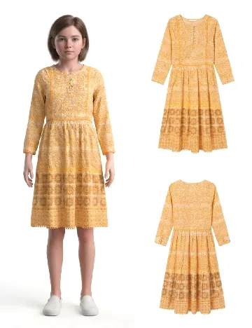 Rochie scurta Zara, galben