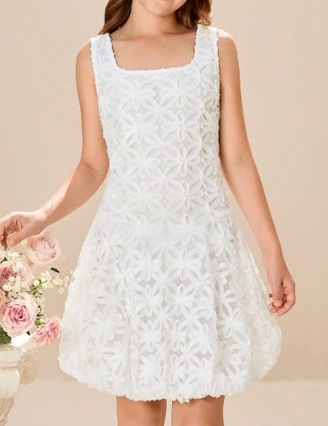 Rochie Shein Kids, alb