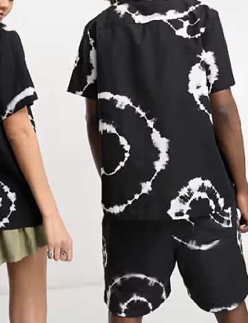 Pantaloni scurti ASOS, negru