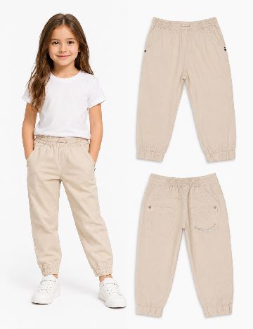 Pantaloni Zara, bej