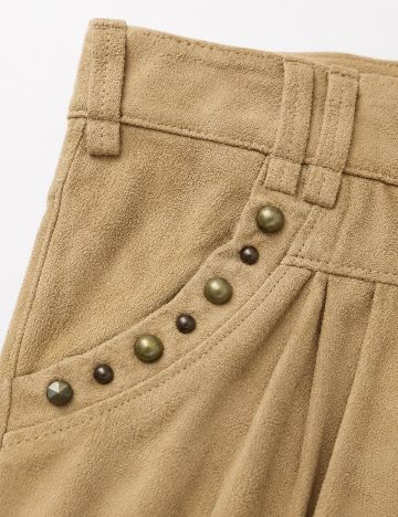 Pantaloni scurti Zara, maro