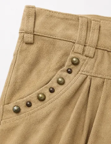 Pantaloni scurti Zara, maro