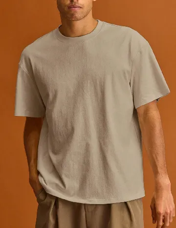 Tricou SHEIN, bej