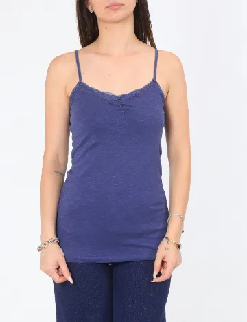 Maiou Bershka, albastru