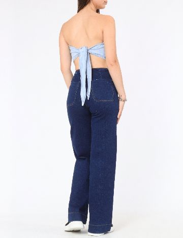 Top Zara, albastru