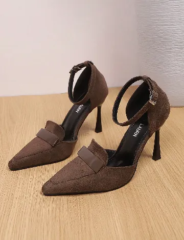 Pantofi SHEIN, maro