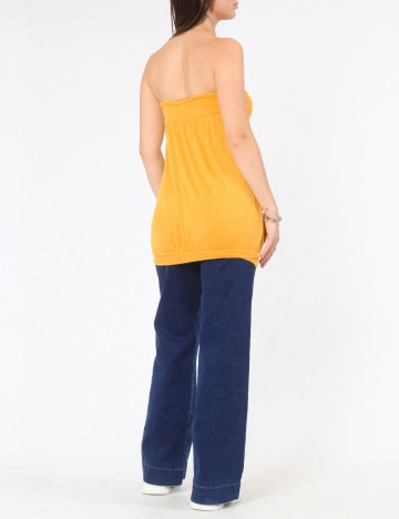 Top Bershka, galben